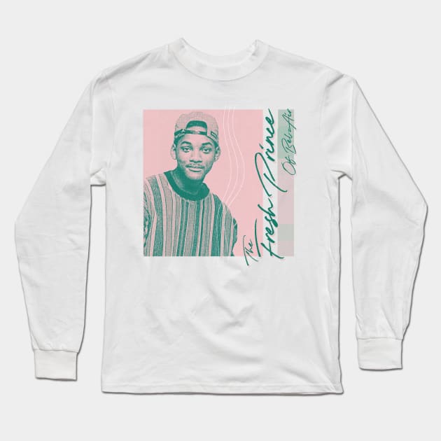 The Fresh Prince / / 90s Style Aesthetic Fan Design Long Sleeve T-Shirt by unknown_pleasures